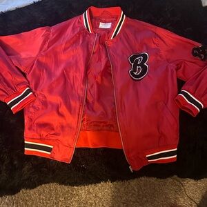 Oversized bomber jacket